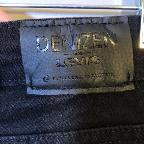 GREAT Boys Levi’s Denizen Size 10 Black Jeans - Picture 3 of 9